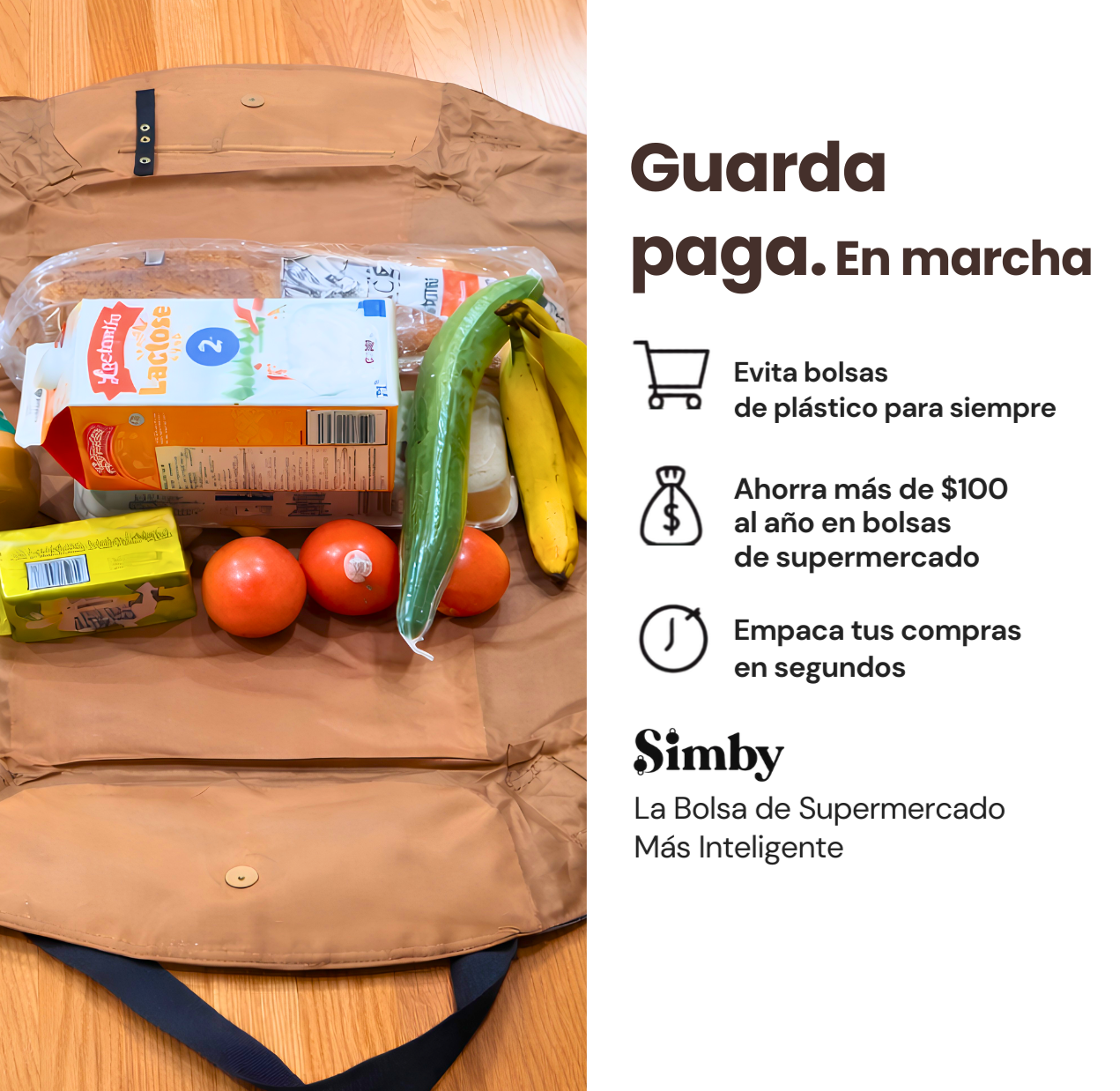Simby ™ | La Bolsa Plegable